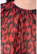 Bluza Dama Finteks Collection Rolinda Black/Red
